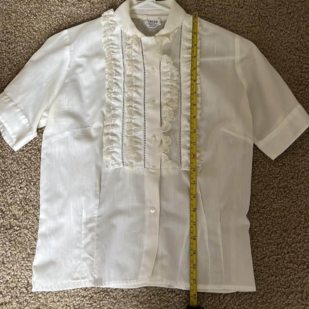 Vintage white blouse